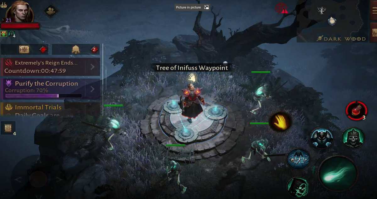 Diablo Immortal : Guide de l'événement Purifier la corruption