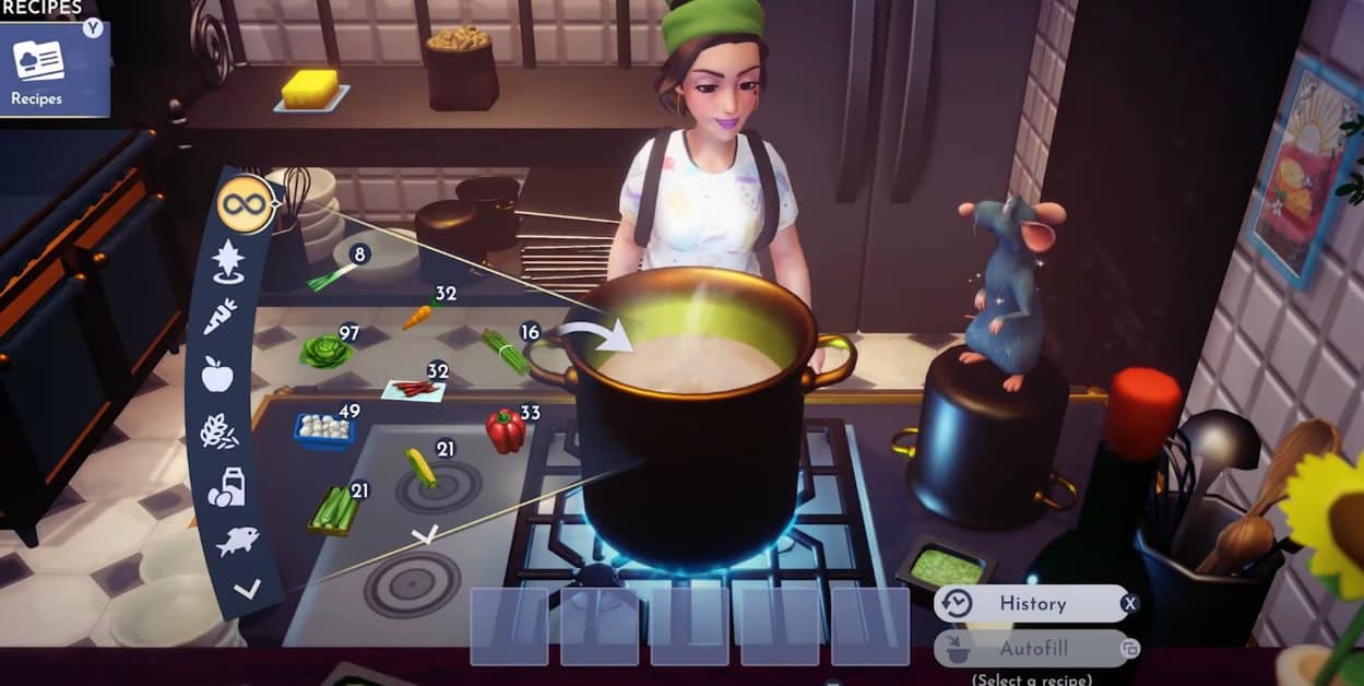 Disney Dreamlight Valley : Guide culinaire