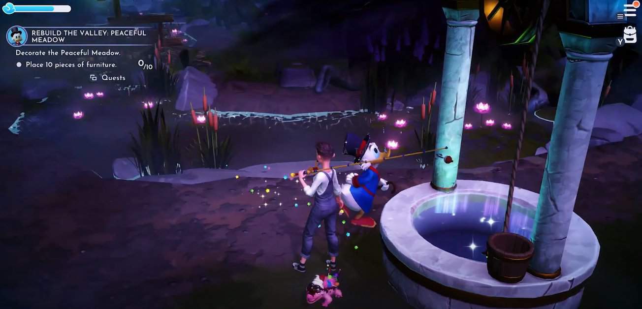 Disney Dreamlight Valley : Guide des quêtes Reconstruire la Vallée