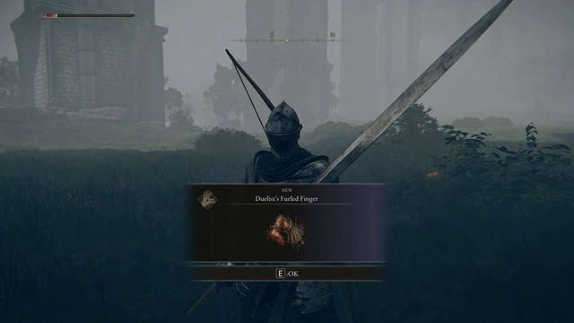 Elden Ring : Comment obtenir le doigt de duelliste