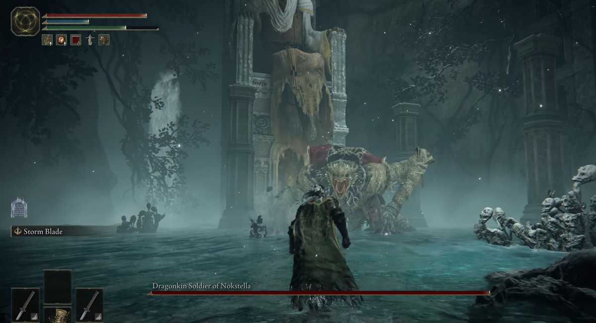 Elden Ring : Guide de boss Dragonkin Soldat de Nokstella