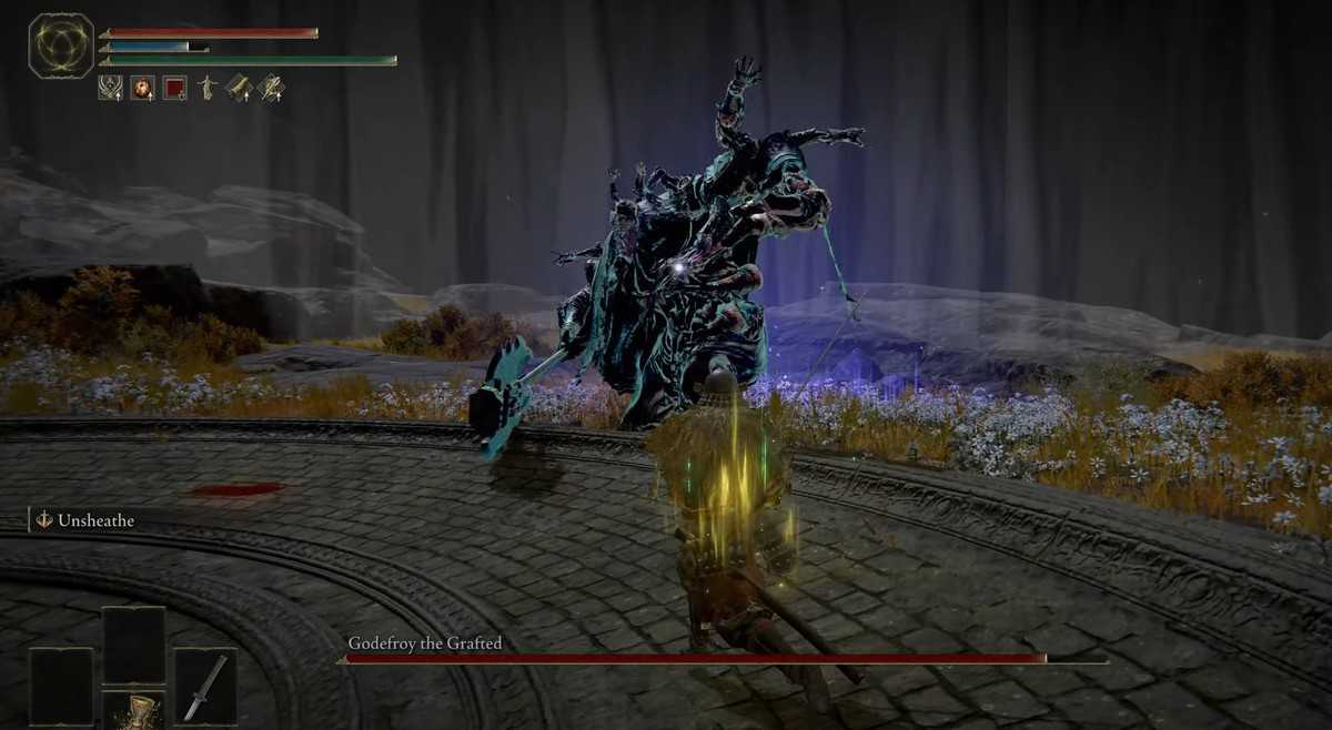 Elden Ring : Guide du Boss Godefroy, Le Greffé
