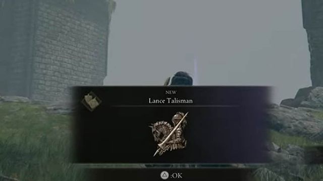 Comment obtenir Lance Talisman dans Elden Ring