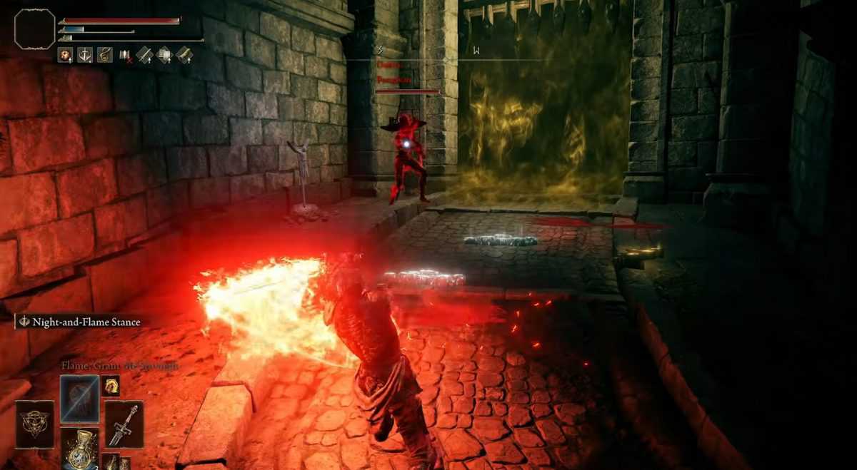 Elden Ring : Guide de construction de l'épée de nuit et de flamme