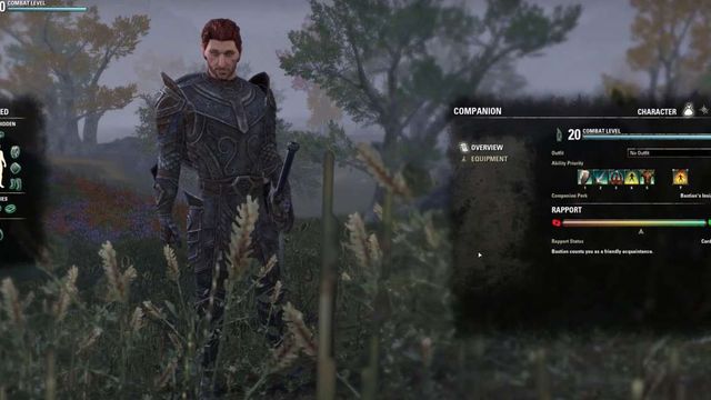 The Elder Scrolls Online : Guide des compagnons de Blackwood