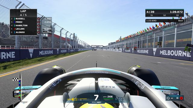F1 22 : Australie - Guide d'installation pour les conditions sèches et humides