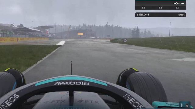 F1 22 : Belgique - Guide de configuration pour conditions humides et sèches