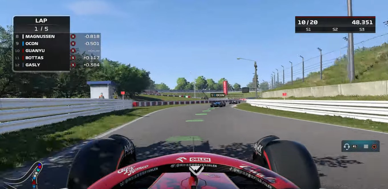 F1 22 : Guide de configuration du Japon pour les conditions sèches et humides