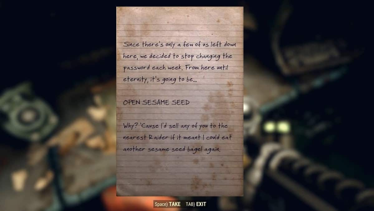 Fallout 76 Steel Reign : Guide de Out of the Blue