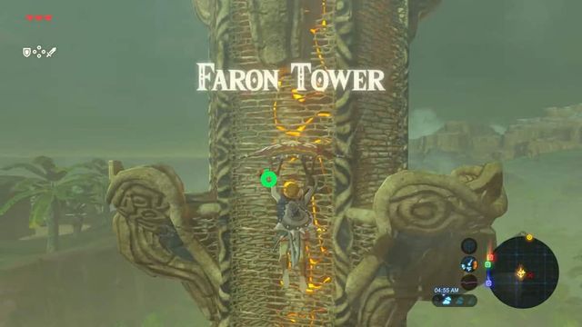 Zelda : Breath Of The Wild - Comment escalader la tour Faron