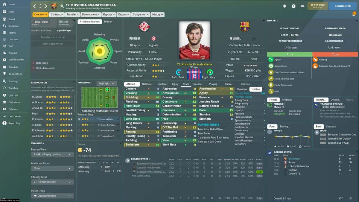 Comment corriger les noms et les joueurs manquants dans Football Manager 2022
