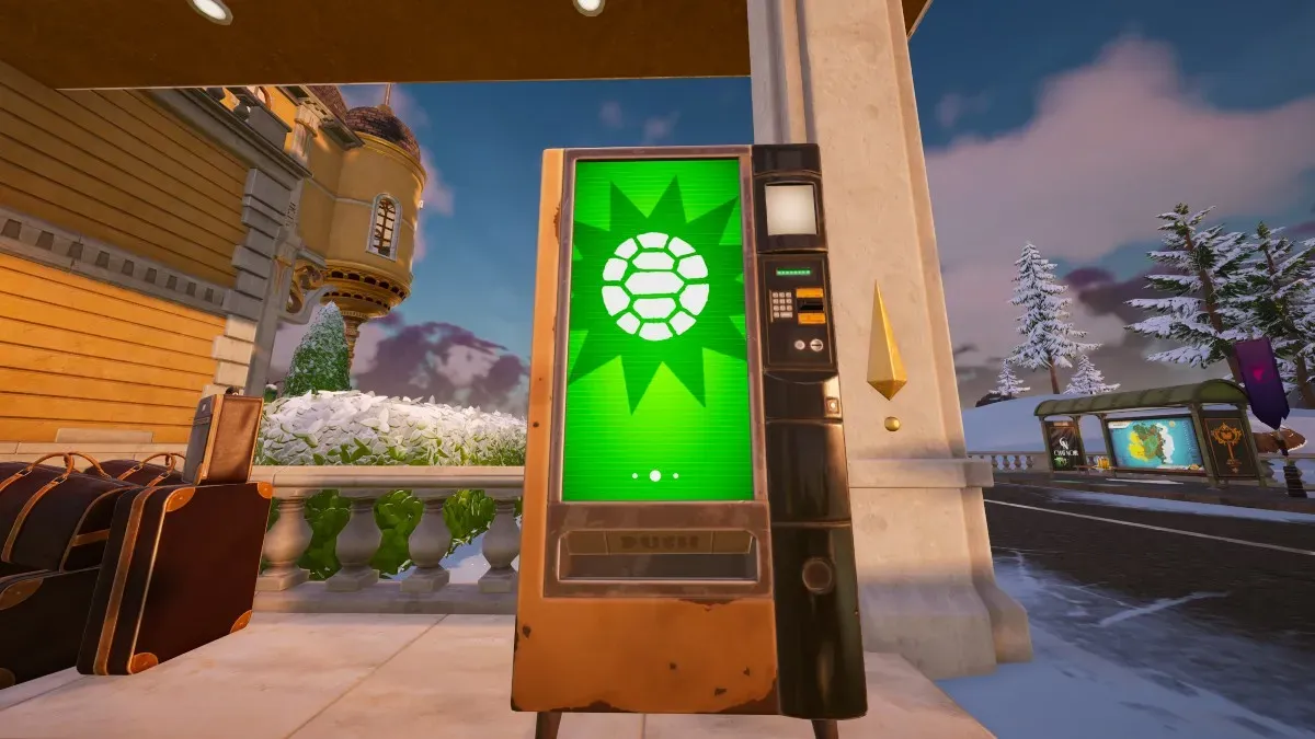 Fortnite : Ninja Turtle - Emplacements des distributeurs automatiques d'armes