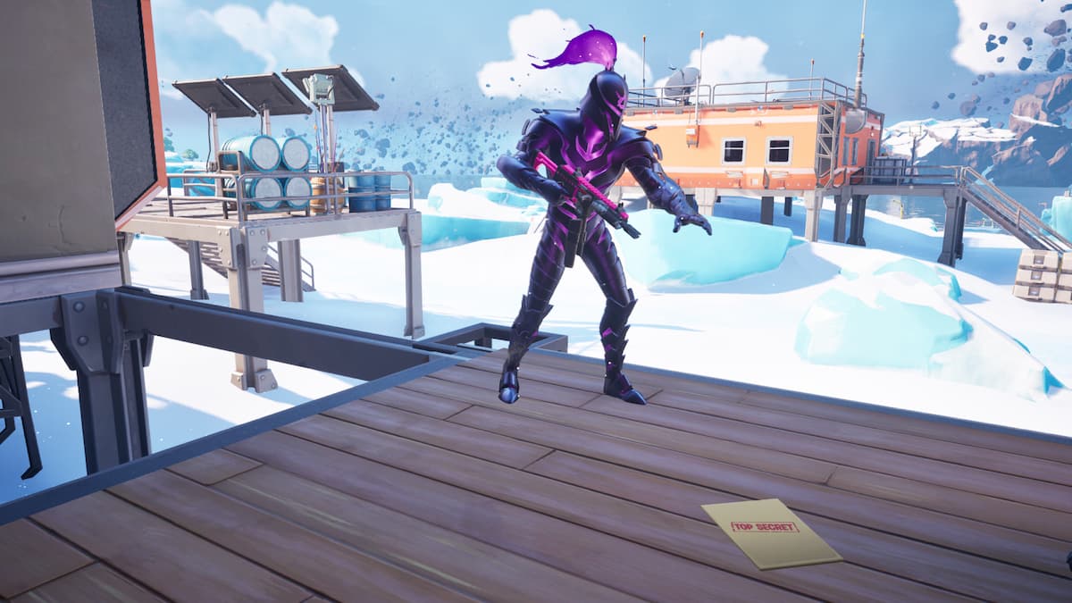 Où chercher des documents dans les laboratoires solitaires dans Fortnite Chapitre 4 Saison 1