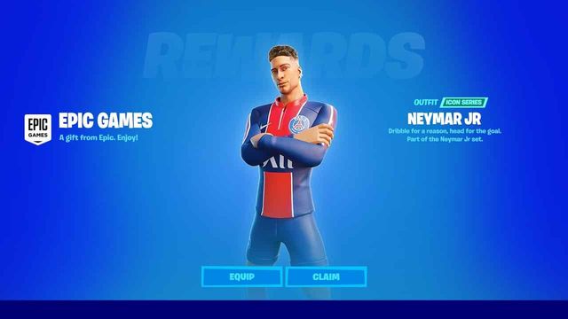 Comment débloquer Neymar Jr dans Fortnite Saison 6
