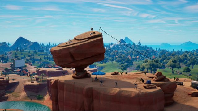 Où trouver le rocher impossible dans Fortnite et relever le défi