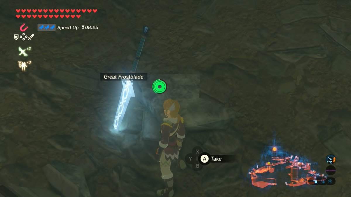 Comment obtenir des armes de givre dans Zelda: Breath Of The Wild