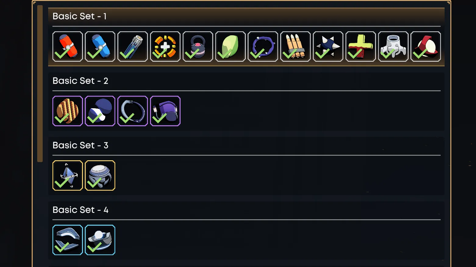 Gatekeeper : Meilleurs artefacts