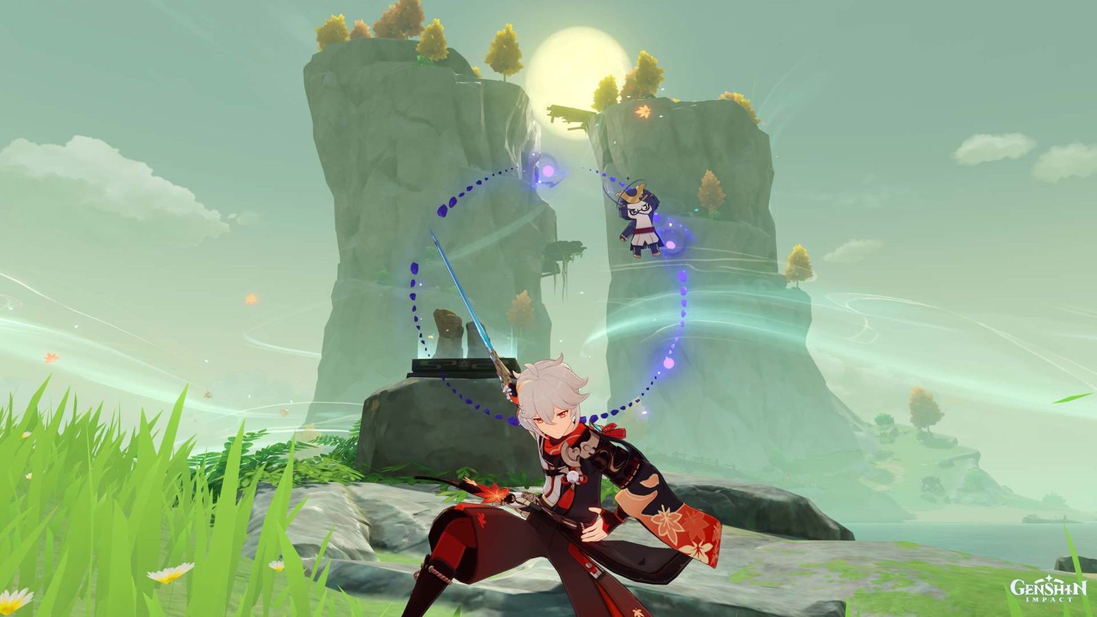 Genshin Impact : Comme le guide de la cour au printemps est apparu une fois