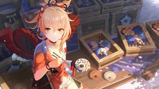 Genshin Impact : Guide du personnage Yoimiya — Armes, artefacts et talents