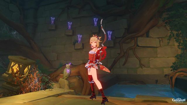 Genshin Impact : Toutes les solutions du puzzle de la torche Pyro du pic Shirikoro
