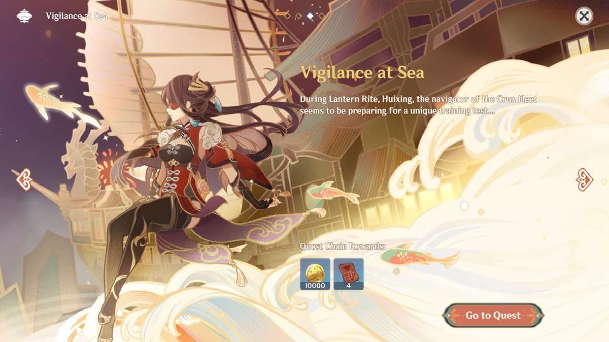 Genshin Impact : Guide de la vigilance en mer (Rite de la lanterne 2023)