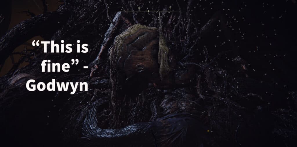 Elden Ring : Godwyn le cadavre d'or, Localisation, Secrets Lore