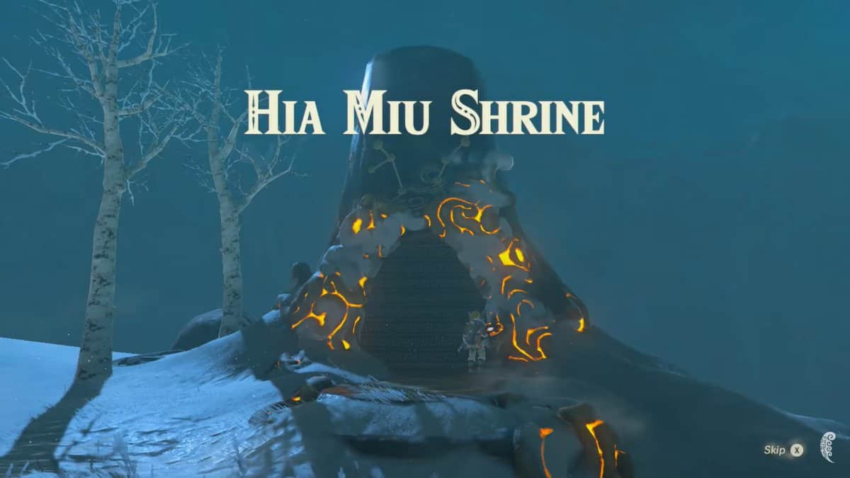 Zelda : Breath Of The Wild - Guide du sanctuaire Hia Miu