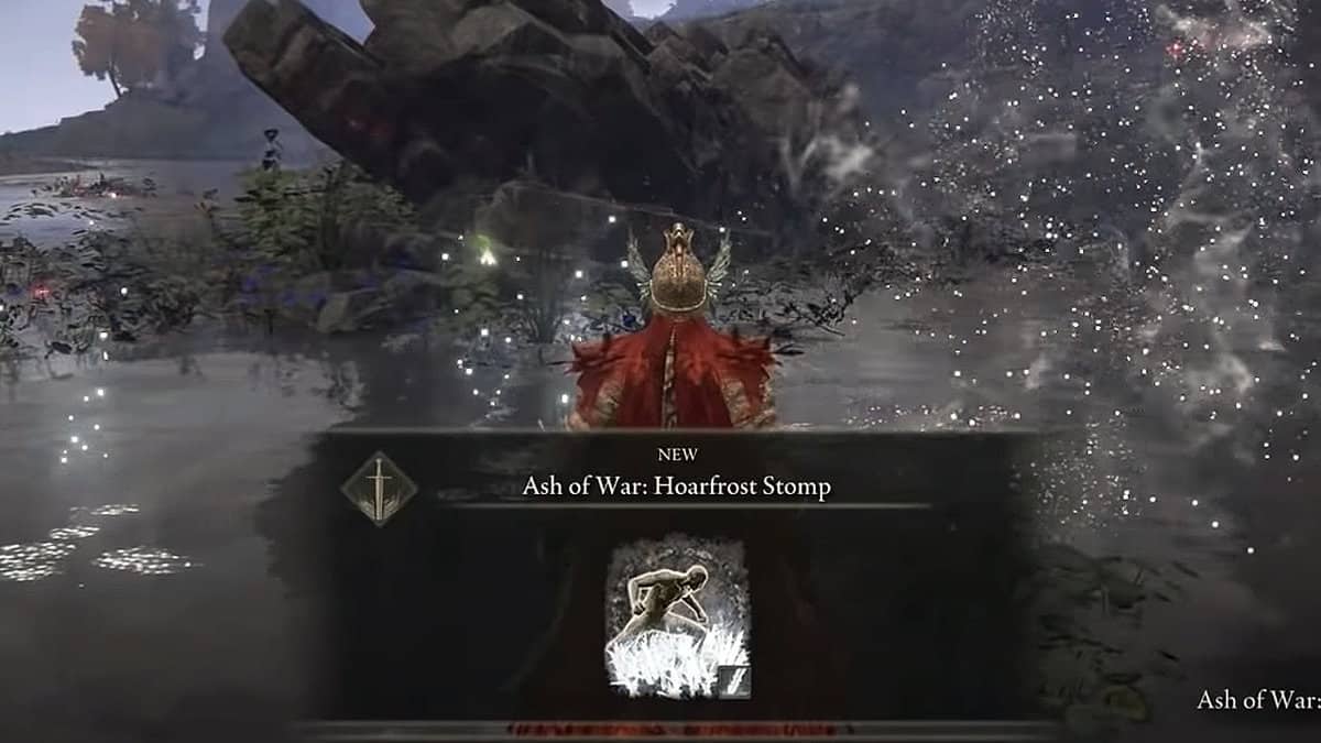 Elden Ring : Comment obtenir Hoarfrost Stomp Ash Of War ?