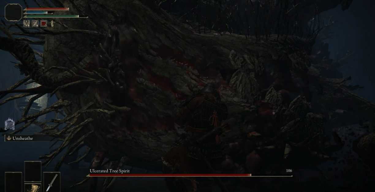 Elden Ring : Guide du boss Esprit d'arbre ulcéré