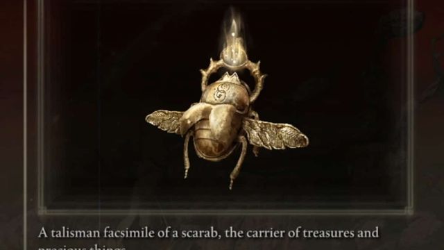 Elden Ring : Comment obtenir le talisman du Scarabée d'or
