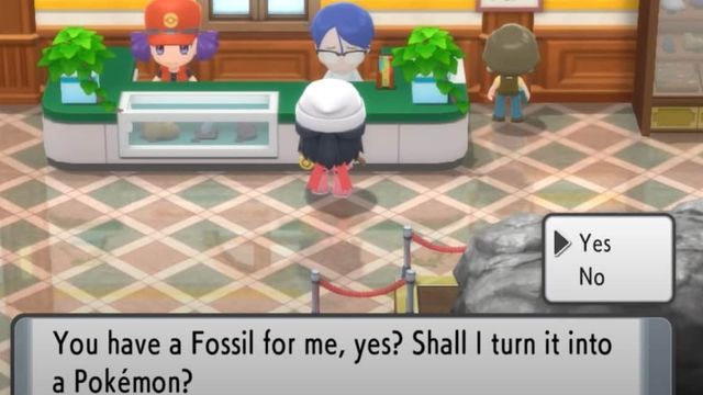 Pokemon BDSP : Comment obtenir et faire revivre des fossiles