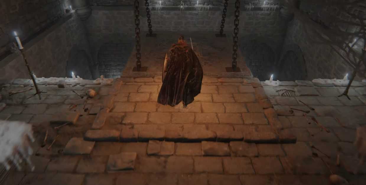 Elden Ring : Comment résoudre le labyrinthe des catacombes des géants au sommet des montagnes