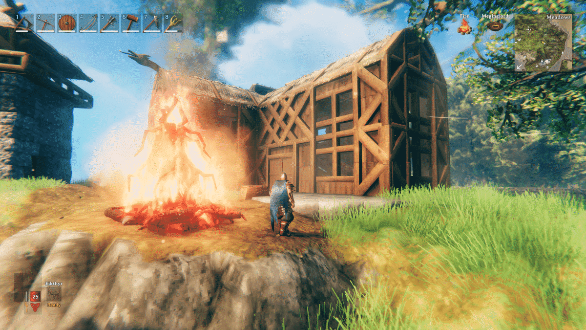 Valheim : Comment rester au chaud