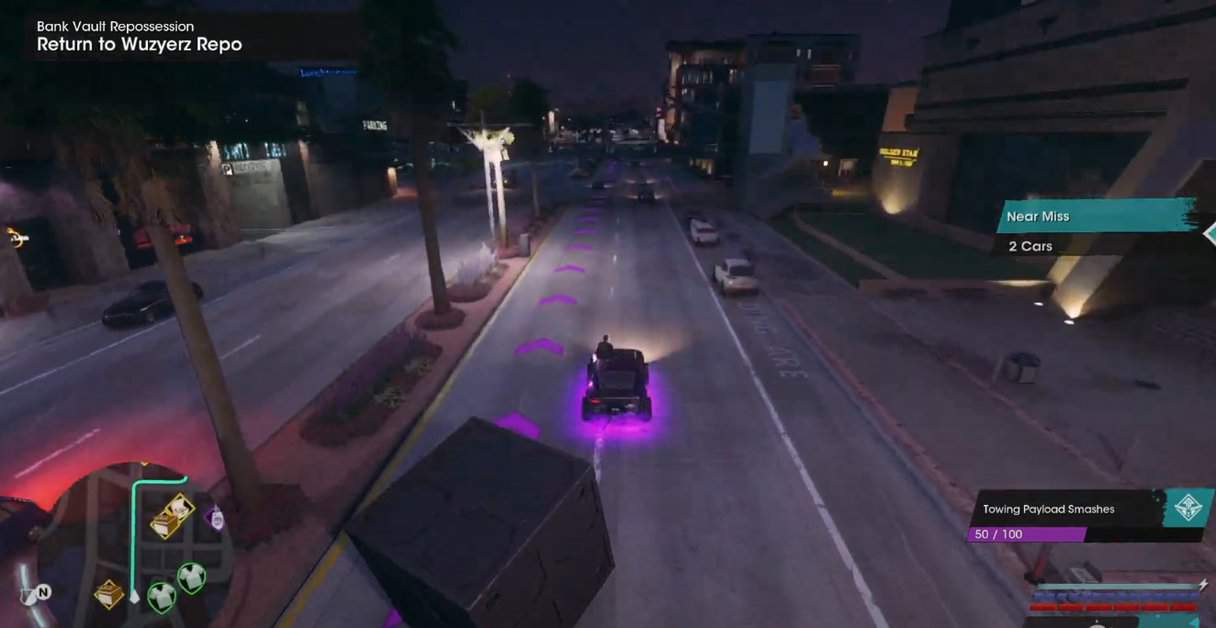 Saints Row : Comment tracter