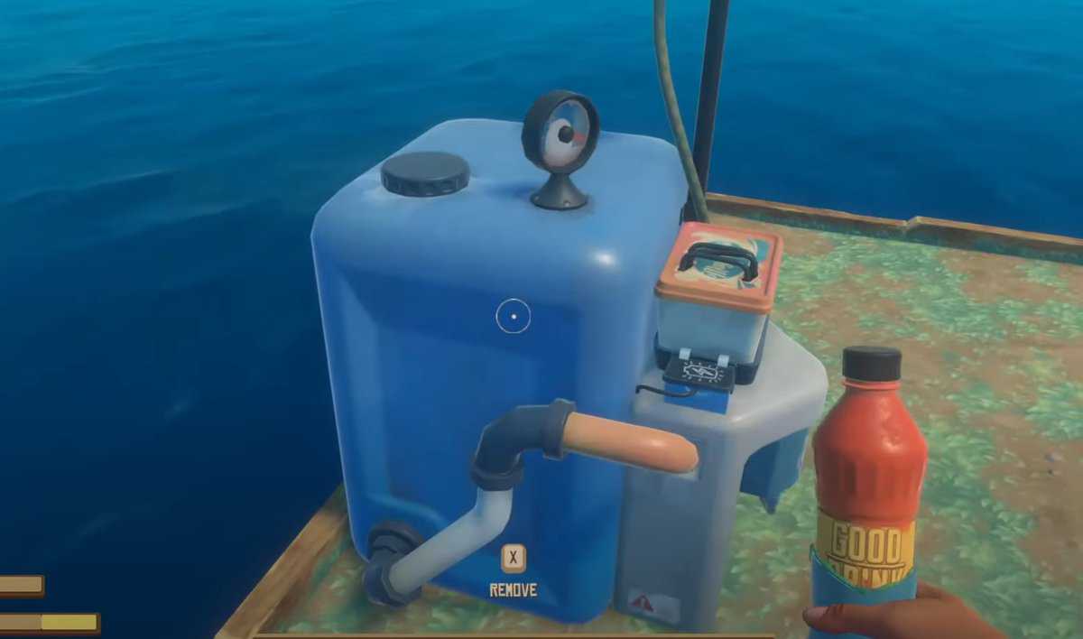 Raft : Comment utiliser l'arroseur