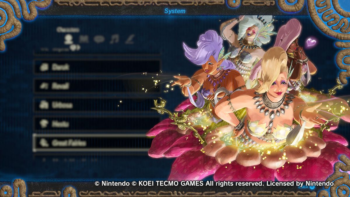Hyrule Warriors : L’Ère du Fléau - Guide des quêtes Grandes fées