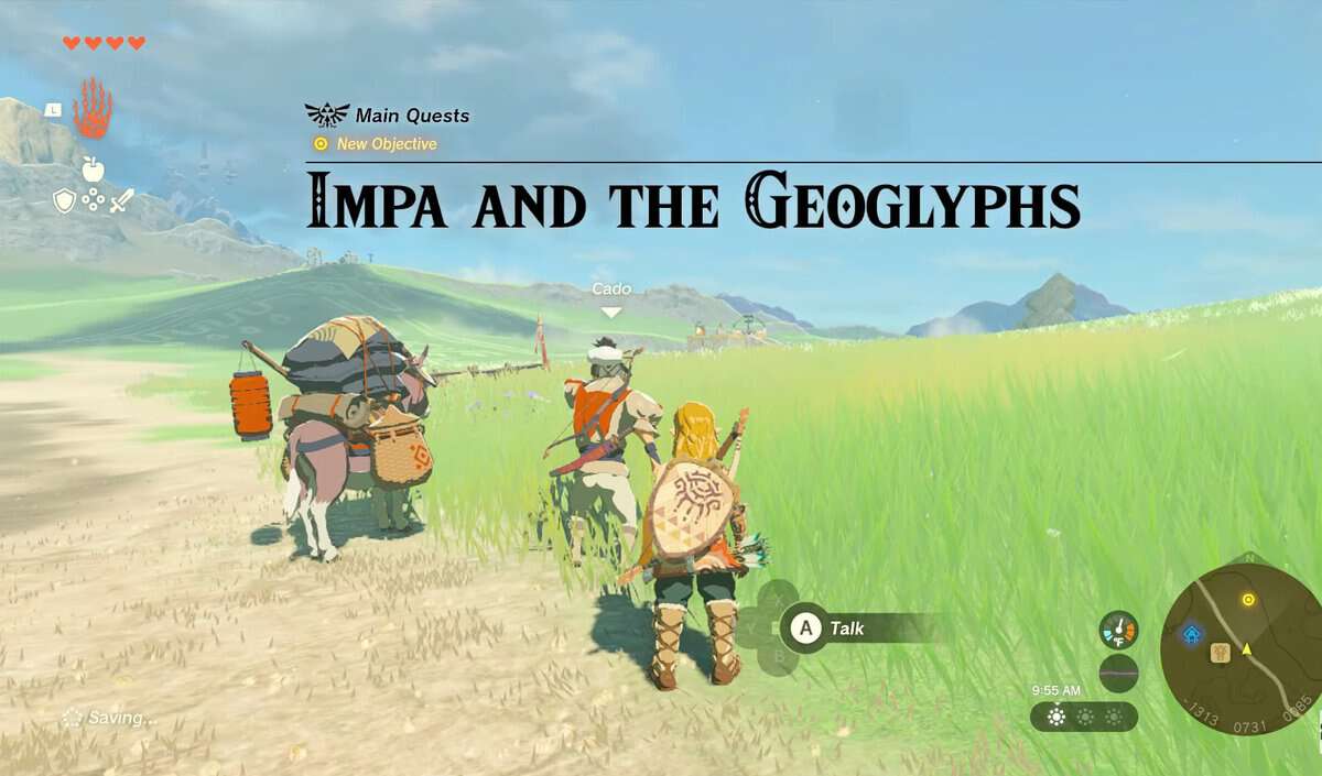 Zelda : Tears Of The Kingdom - Guide de Impa et les géoglyphes
