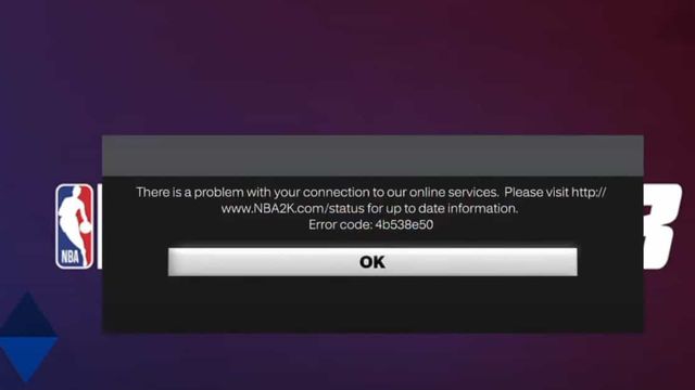 Est-il possible de corriger le code d'erreur 4B538E50 dans NBA 2K23