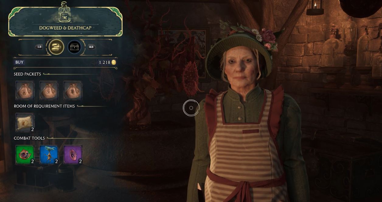 Hogwarts Legacy : Guide Dogweed et Deathcap