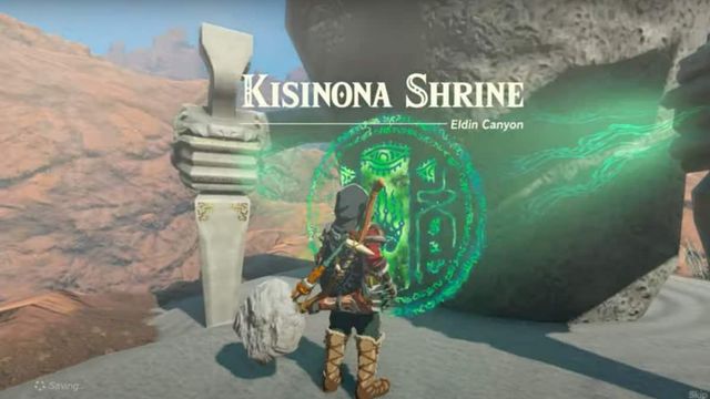 Le sanctuaire de Kisinona - Zelda : Tears Of The Kingdom