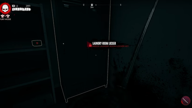 Dead Island 2 : Emplacement de la clé du casier de la buanderie