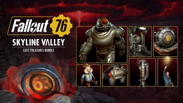 Fallout 76 : Skyline Valley - Comment réclamer les objets du pack Trésors perdus