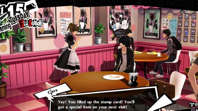 Persona 5 : Royal - Guide des cafés Maid