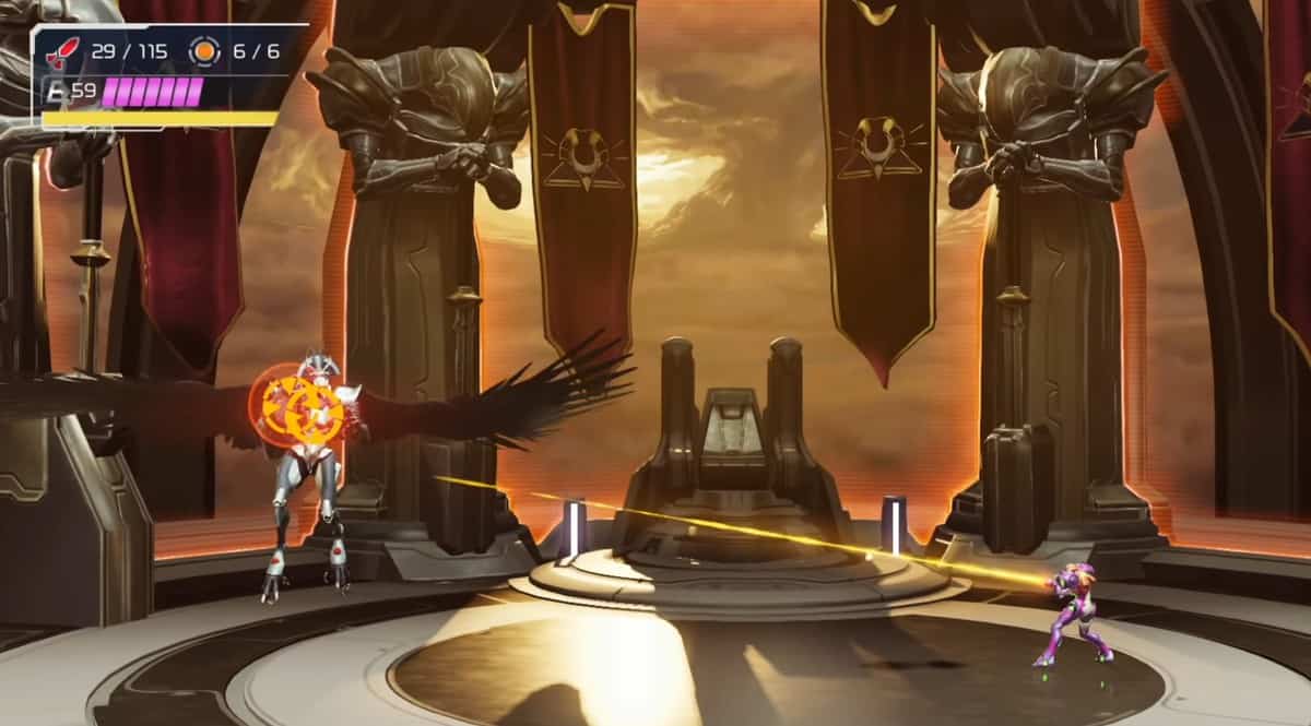 Metroid Dread : Guide du boss Raven Beak