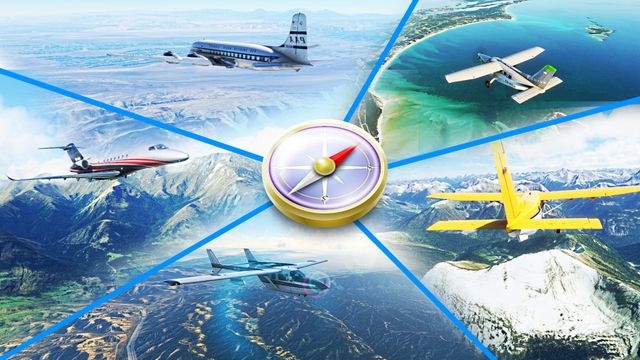 Sim Scenes - Un guide de voyage pour Microsoft Flight Simulator