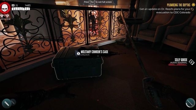 Dead Island 2 : Emplacement de la clé du Courrier militaire