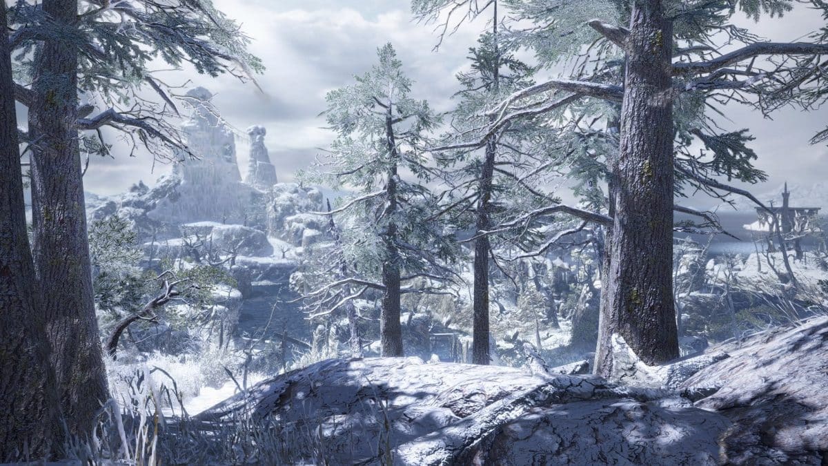 Monster Hunter Rise Guide des emplacements d'enregistrement des reliques de Frost Island