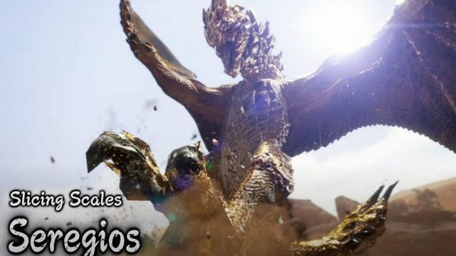 Monster Hunter Rise : Sunbreak - Seregios Faiblesses, armes, armures et gouttes