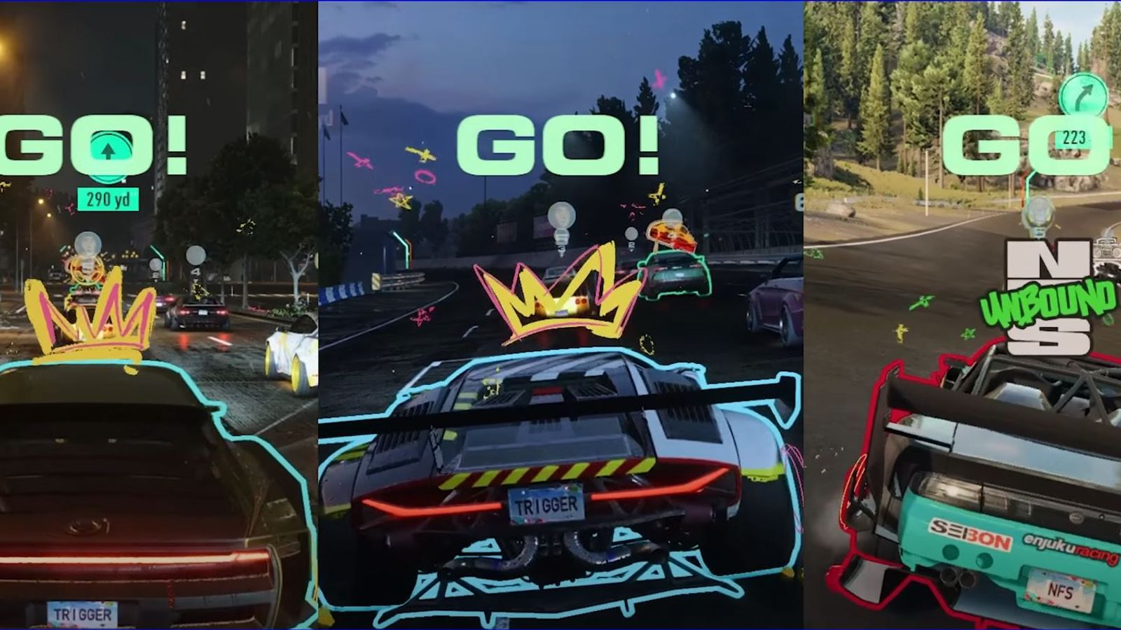 Need For Speed : Unbound - Best Starter Cars : histoire et prologue