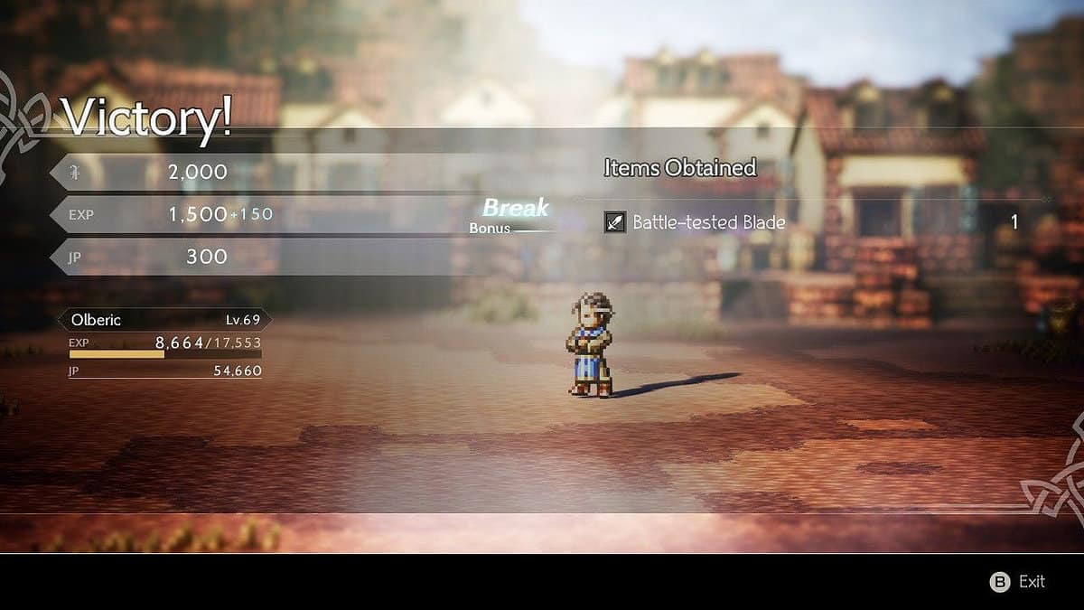 Octopath Traveler : Armes éprouvées au combat : Comment les obtenir et à quoi elles servent ?